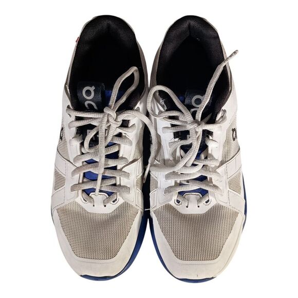 On Cloud The Roger Tennis Shoes White Blue Men's 7 - Picture 4 of 10
